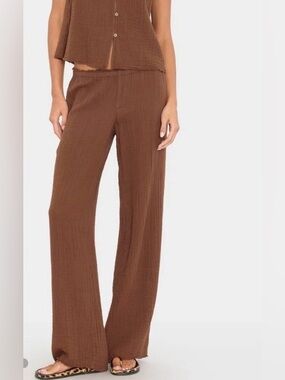 Xirena x Lea Meylan Joseph Pant - Cocoa Bean Size M
